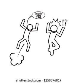 bawdy friendly jokes icon. Element of cyber security for mobile concept and web apps icon. Thin line icon for website design and development, app development