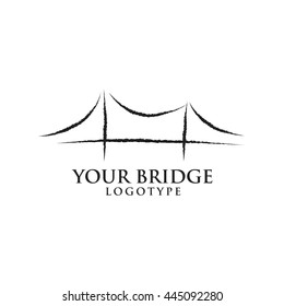 Bay Bridge logo illustration