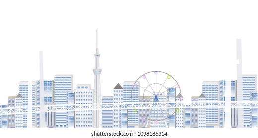 Bay Bridge Bridge Tokyo Background