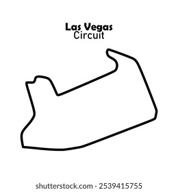 bay circuit for motorsport and autosport. grand prix race track. 