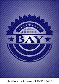 Bay denim background