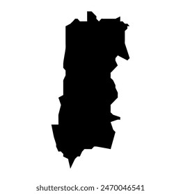 Bayamon map, administrative division of Puerto Rico. Vector illustration.