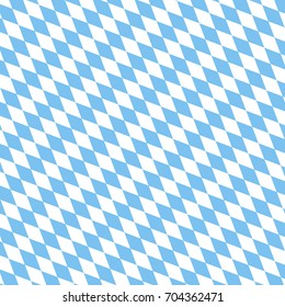 Bayern pattern background. Traditional German Oktoberfest bier festival. Vector lettering illustration