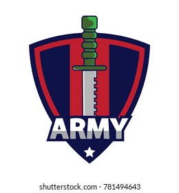 Bayonet logo template