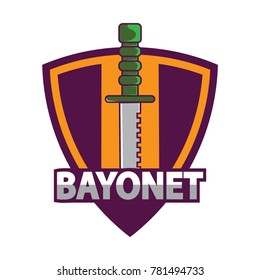 Bayonet logo template