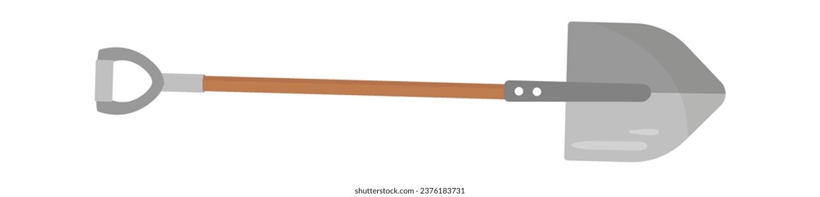 Bayonet Shovel Tool Vector Illustration