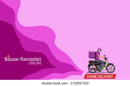 Bazaar Online, Food services delivery on Ramadan fasting month. Order your food from home or office