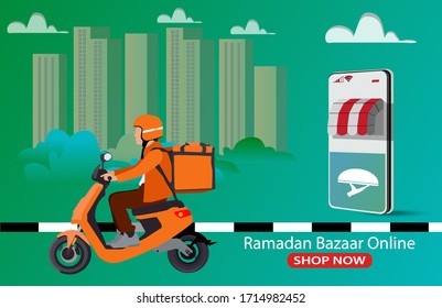 Bazaar Online, Food services delivery on Ramadan fasting month. Order your food from home or office