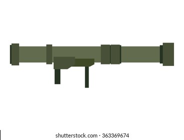 Bazooka Cartoon Vector 