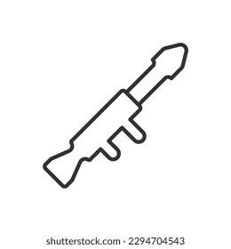 Vector de símbolo de icono de Bazooka