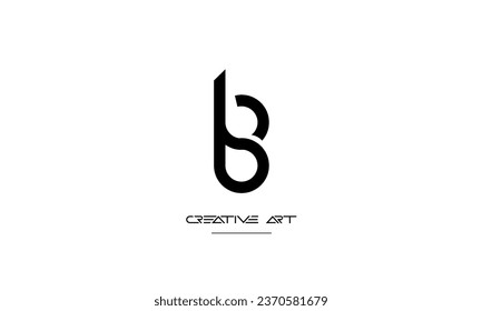 BB, abstrakte Buchstaben Logo-Monogramm