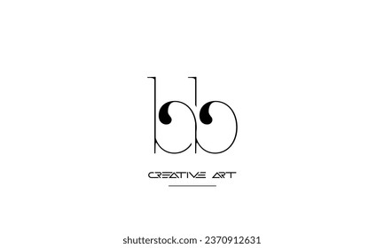 BB, B abstract letters logo monogram