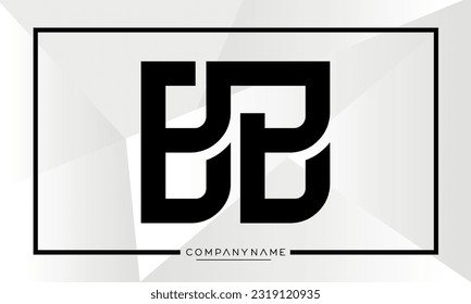 Monograma de letras BB o B