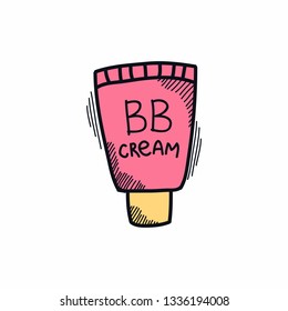 bb cream doodle icon