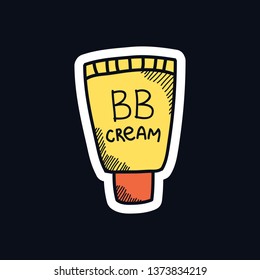 bb cream doodle icon