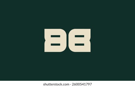 BB fun monogram logo design