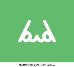 BB Letter Alphabet Vektor Logo Design alle Design sind individuell erstellt und einfache Farbe und Design ändern.