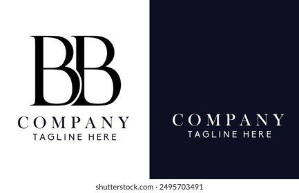 bb letter logo for business 