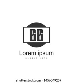 BB Letter Logo Design. Creative Modern BB Letters Icon Illustration