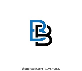 BB Letter Logo Design Creative Modern Vector