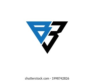 BB Letter Logo Design Creative Modern Vector