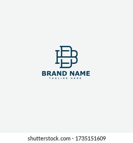 BB Letter Logo Design Template Vector