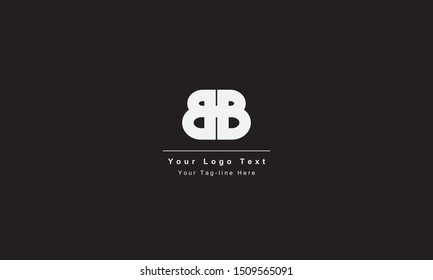 BB or BB letter logo. Unique attractive creative modern initial BB BB B B initial based letter icon logo