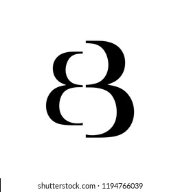 bb letter vector logo