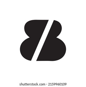 bb letter vector, BB Letter Logo Design    