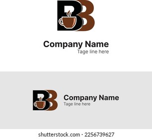 BB logo for cafe and restaurant