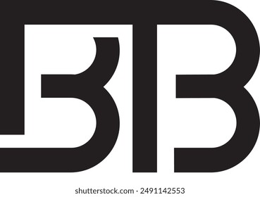 Diseño de logotipo BB, ícono, símbolo, diseño de logotipo, archivo de Vector