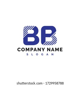BB Logo Design. BB Letter Logo Icon Vector Illustration - Vector