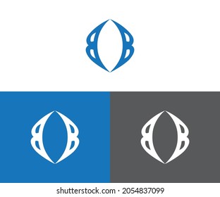 BB logo design template vector 