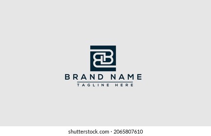 BB Logo Design Template Vector Graphic Branding Element.