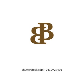 BB Logo design vector template