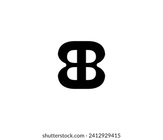 BB Logo design vector template