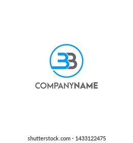 The BB logo is elegant, unique, and can be used in any media and various industries