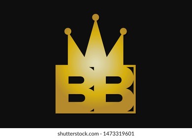 bb logo with gold crown