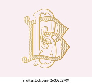 BB, logotipo BB ,Letra BB , Monograma BB , Monograma de Casamento, Logotipo de Casamento, Design de Logotipo, Monograma Vintage