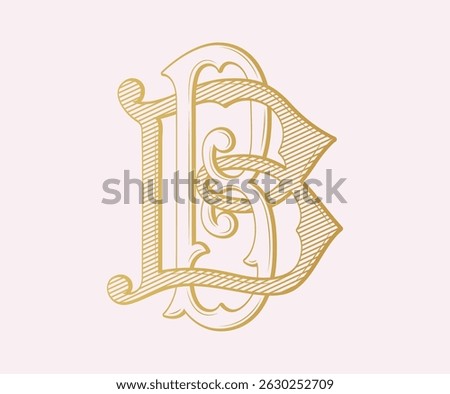 BB, logo BB ,Letter BB ,  Monogram BB , Wedding Monogram, Wedding Logo, Logo Design , Monogram Vintage
