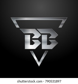 BB Logo, Monogram, Metal
