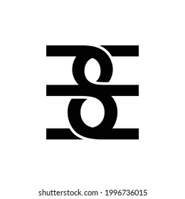 BB logo or number 8 that describes togetherness