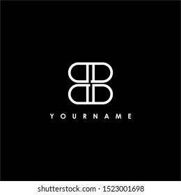 BB logo vector icon download template