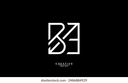 BBA, AB, B, A, Abstract Letters Logo Monogram