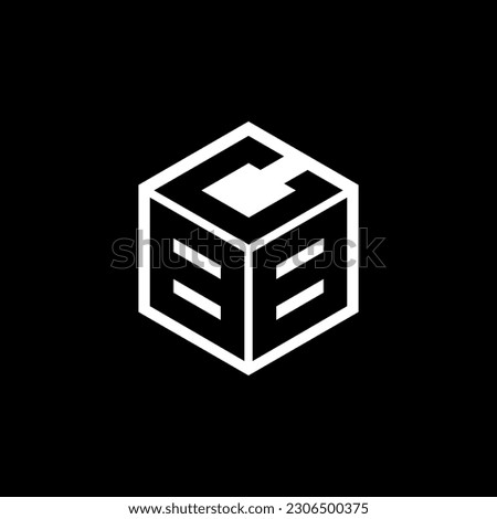 BBC letter logo design in illustration. Vector logo, calligraphy designs for logo, Poster, Invitation, etc.