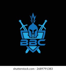 BBC Spartan Warrior Emblem Logo