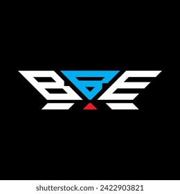 Diseño vectorial del logotipo de la letra BBE, logotipo BBE sencillo y moderno. Diseño de alfabetos lujosos BBE  