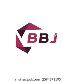 BBJ creative minimalist letter logo. BBJ unique vector initials alphabet letter logo design
