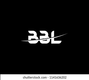BBL Swoosh Cut Logo Design