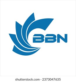 BBN creative initials letter logo concept or design on a WHITE background.
